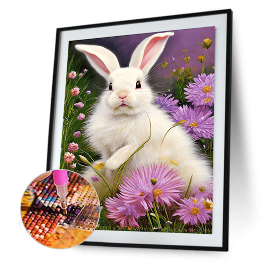 Easter Bunny - Full Round Drill Diamond Painting 30*40CM