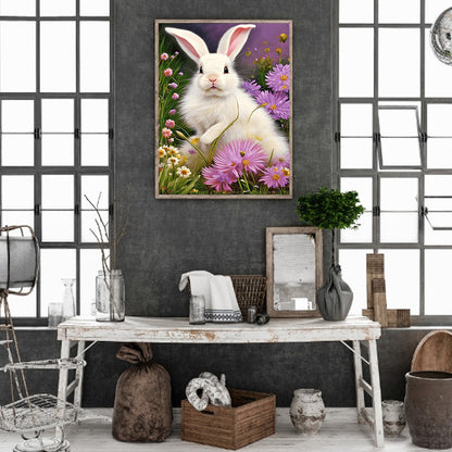 Easter Bunny - Full Round Drill Diamond Painting 30*40CM