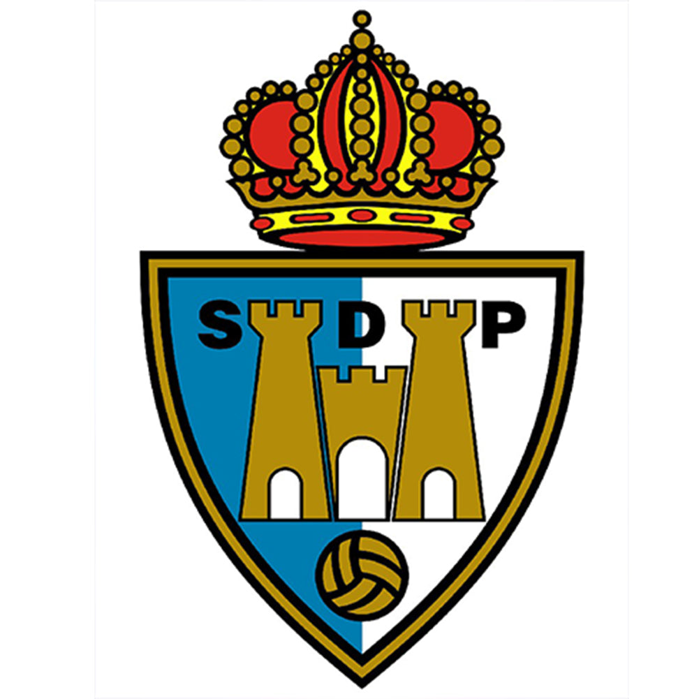 Ponferradina Football Club - Full Round Drill Diamond Painting 30*40CM