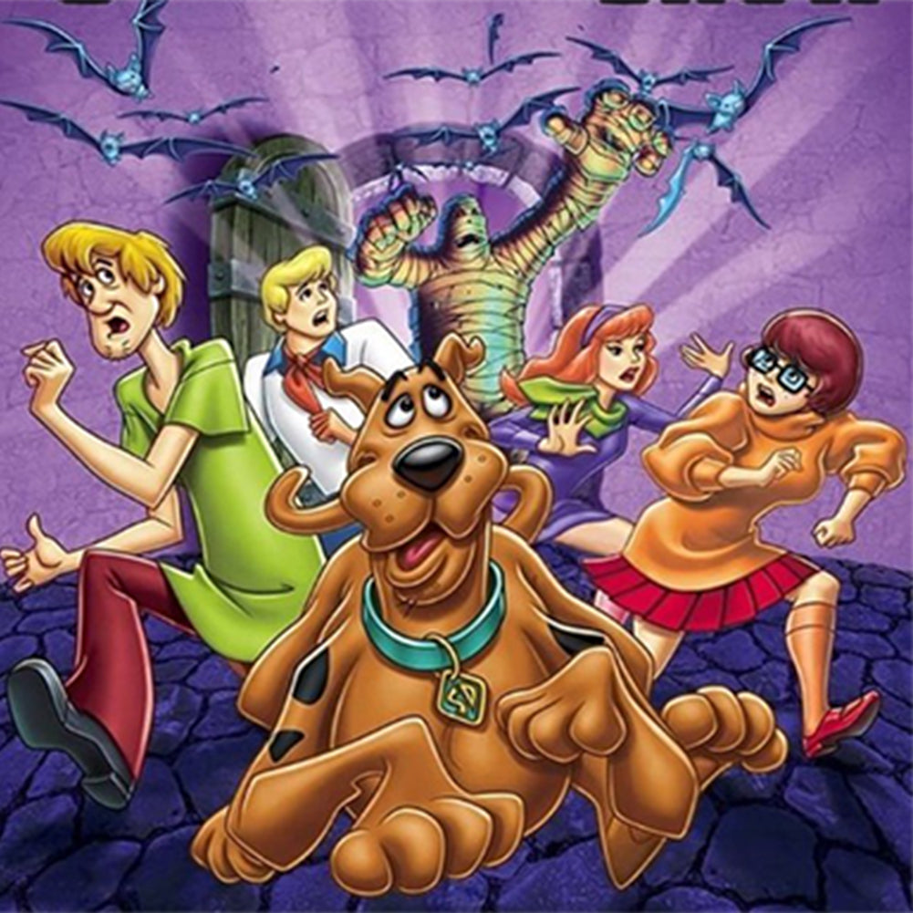 Scooby Doo Where Are You - Full Round Drill Diamond Painting 40*40CM