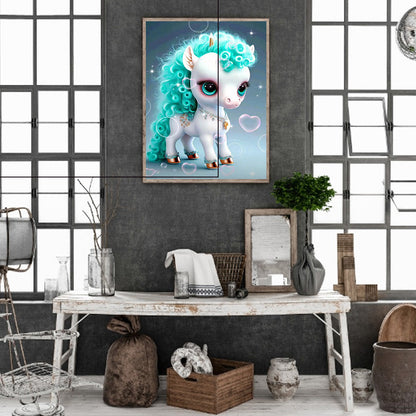 12 Zodiac Horses - Full Round Drill Diamond Painting 30*40CM
