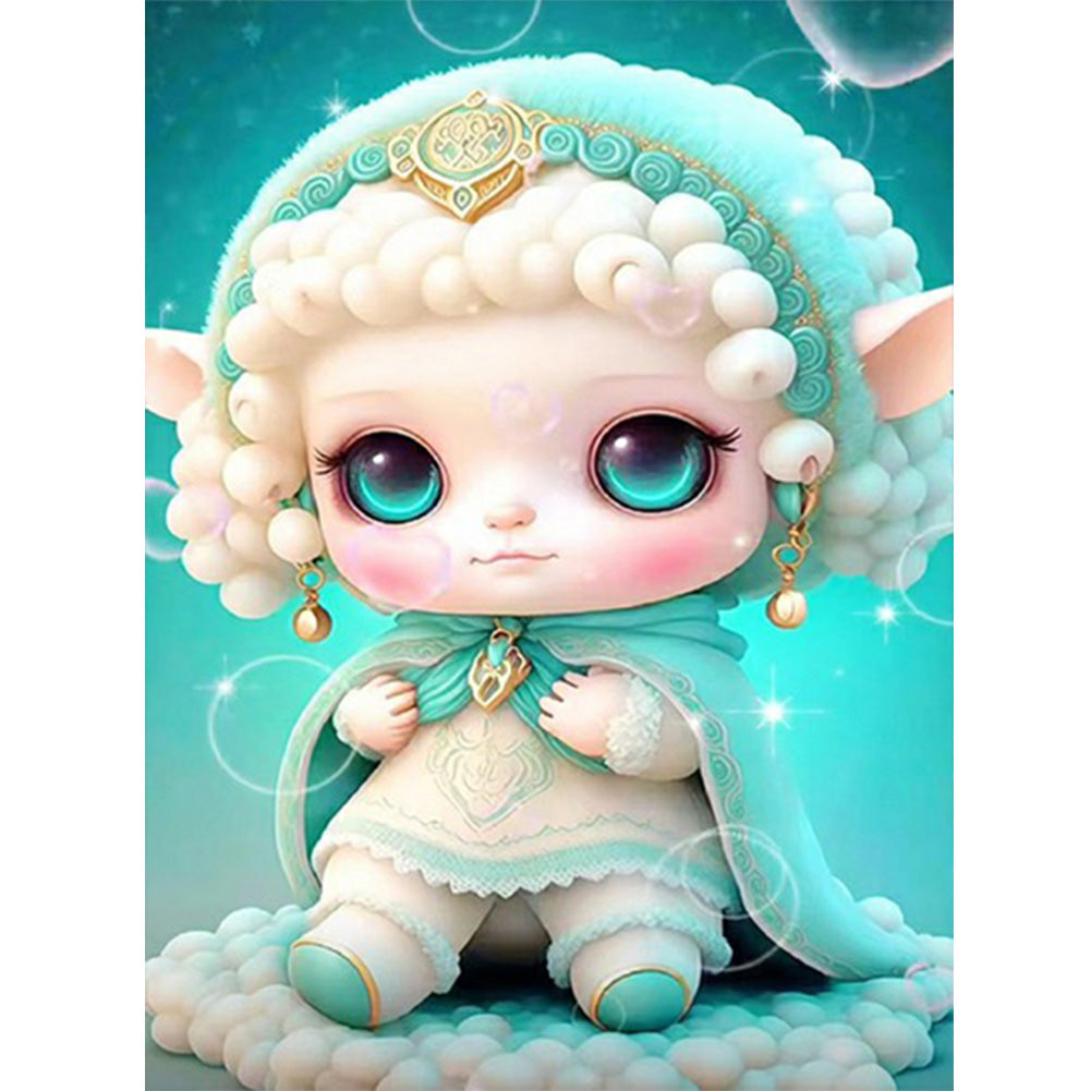 12 Zodiac Sheep - Full Round Drill Diamond Painting 30*40CM