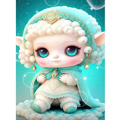 12 Zodiac Sheep - Full Round Drill Diamond Painting 30*40CM