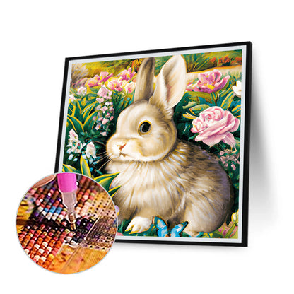 Easter Bunny - Full Round Drill Diamond Painting 30*30CM