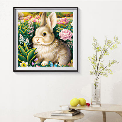 Easter Bunny - Full Round Drill Diamond Painting 30*30CM
