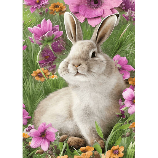 Easter Bunny - Full Round Drill Diamond Painting 30*40CM