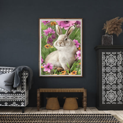 Easter Bunny - Full Round Drill Diamond Painting 30*40CM