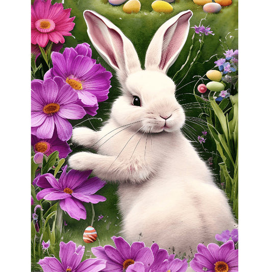 Easter Bunny - Full Round Drill Diamond Painting 30*40CM
