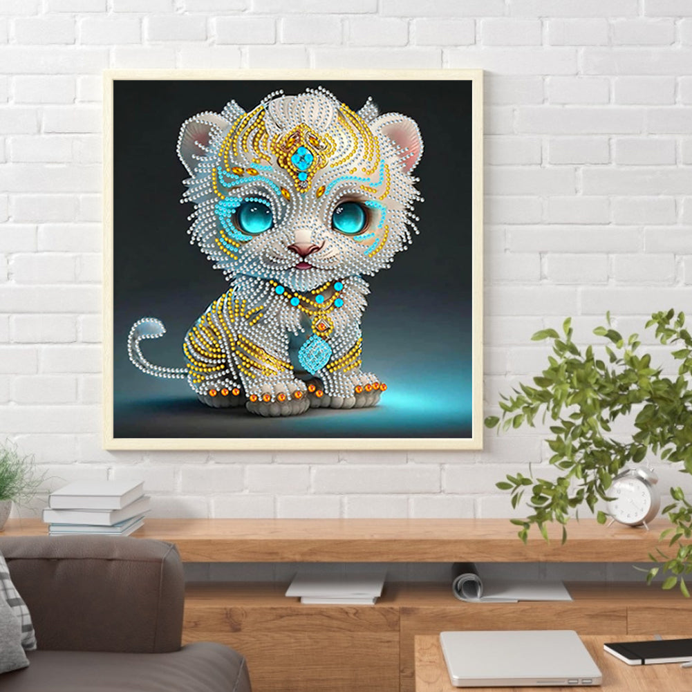 Chinese Zodiac Animals - Special Shaped Drill Diamond Painting 30*30CM