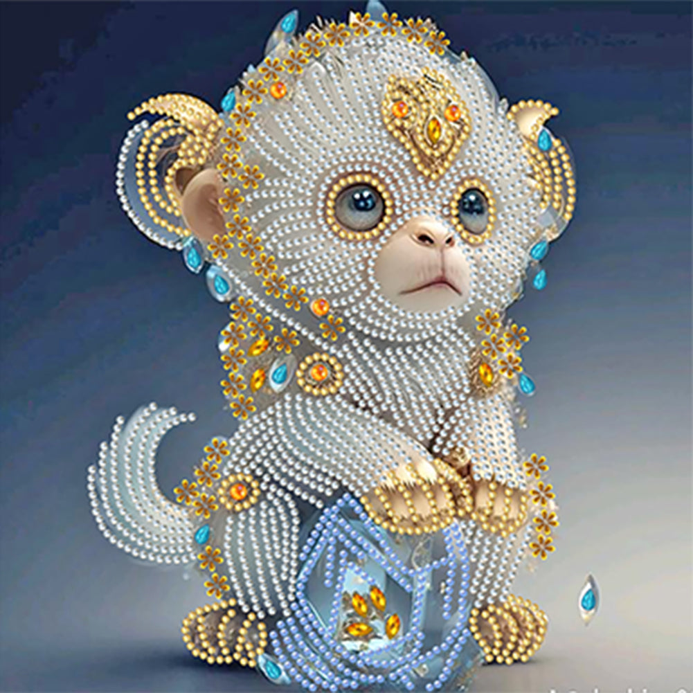 Chinese Zodiac Animals - Special Shaped Drill Diamond Painting 30*30CM
