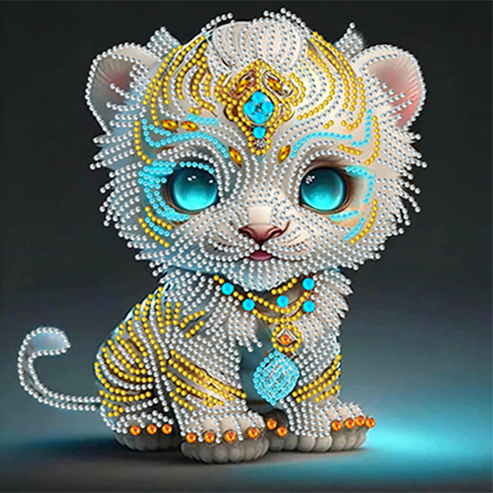 Chinese Zodiac Animals - Special Shaped Drill Diamond Painting 30*30CM