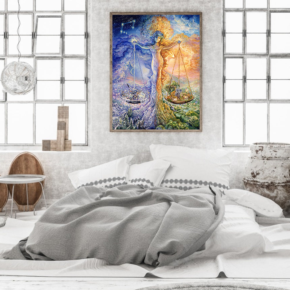 Goddess Of Nature - Full Square Drill Diamond Painting 30*40CM