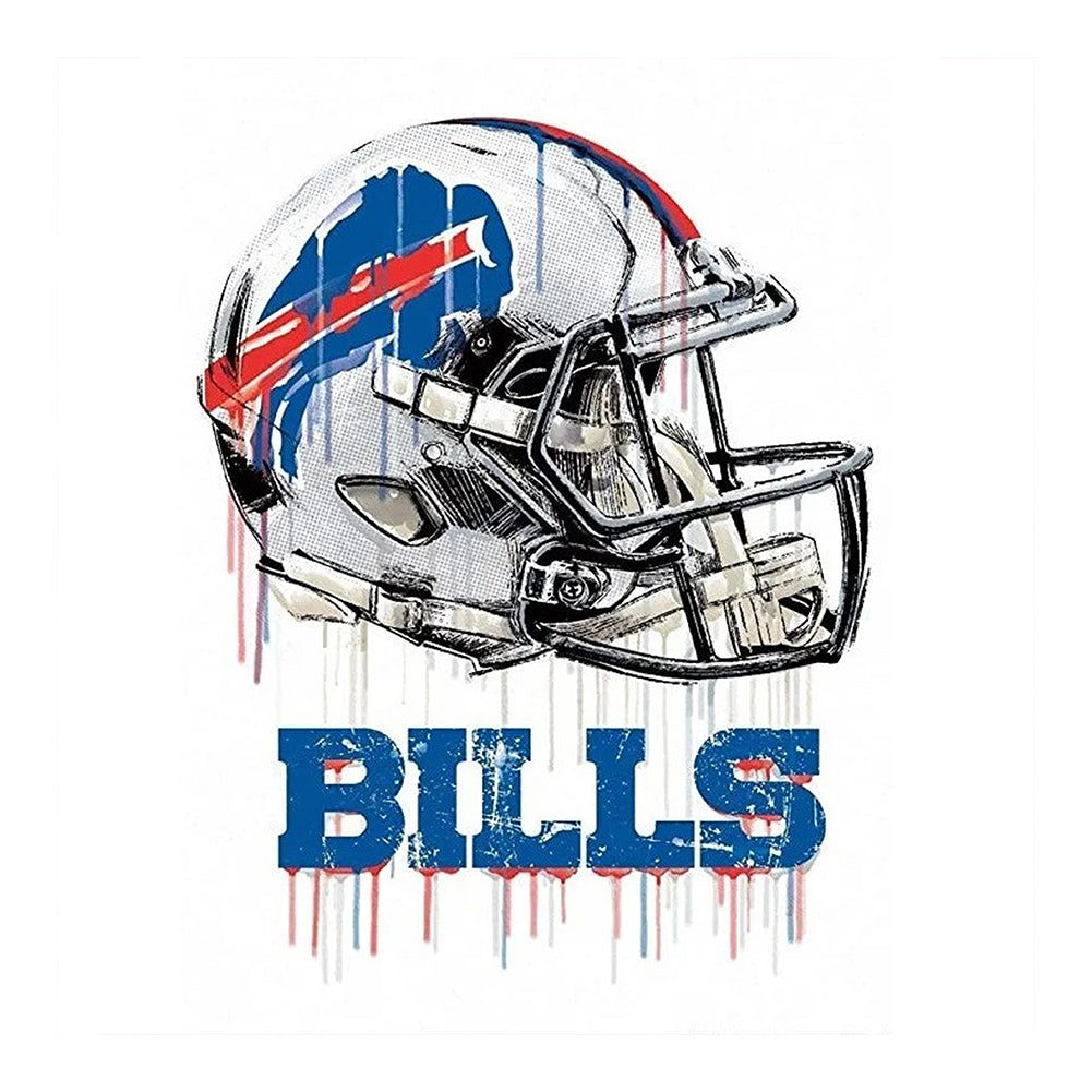 Buffalo Bills - Full Round Drill Diamond Painting 50*50CM