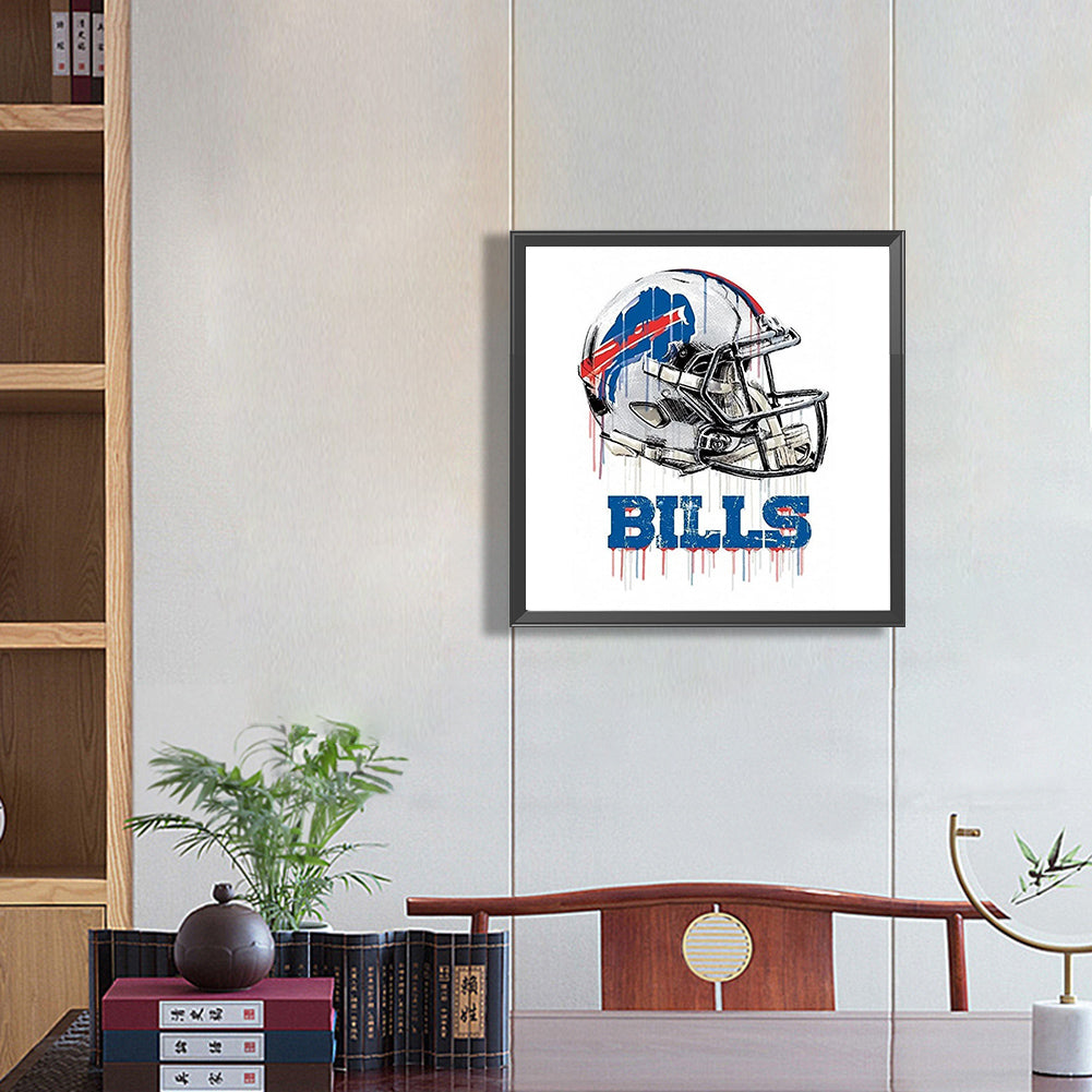 Buffalo Bills - Full Round Drill Diamond Painting 50*50CM