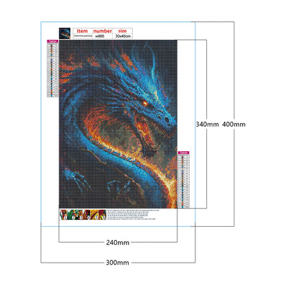 Magic Version Of The Zodiac Animal - Full Round Drill Diamond Painting 30*40CM