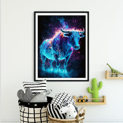 Magic Version Of The Zodiac Animal - Full Round Drill Diamond Painting 30*40CM