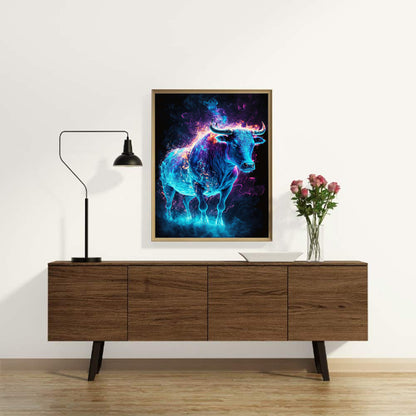 Magic Version Of The Zodiac Animal - Full Round Drill Diamond Painting 30*40CM