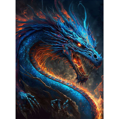 Magic Version Of The Zodiac Animal - Full Round Drill Diamond Painting 30*40CM