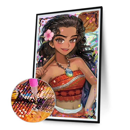 Moana - Full Round Drill Diamond Painting 30*50CM