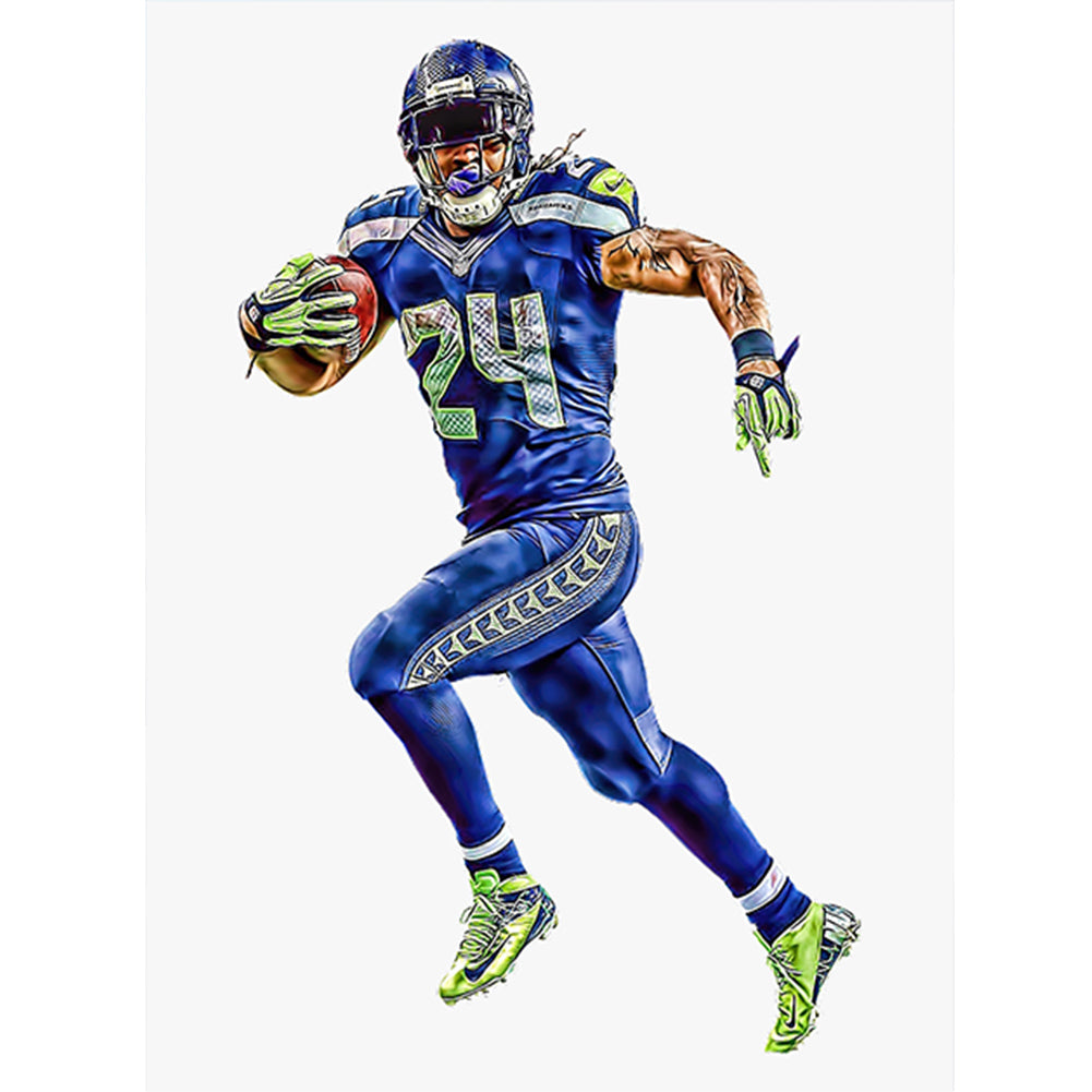 Football Area - Full Round Drill Diamond Painting 40*50CM
