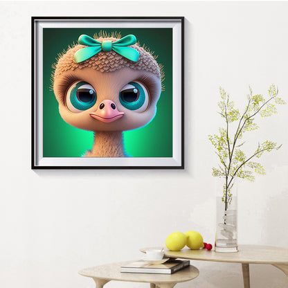 Ostrich - Full Round Drill Diamond Painting 35*35CM