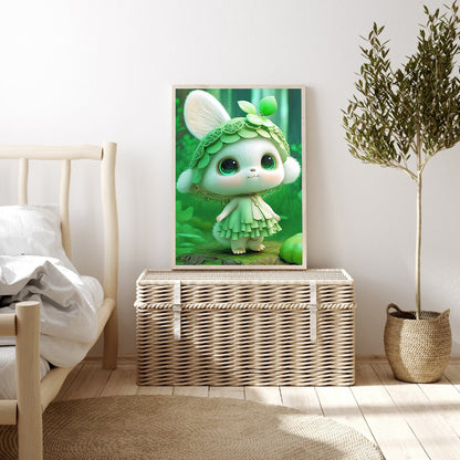 Bunny - Full Round Drill Diamond Painting 30*45CM