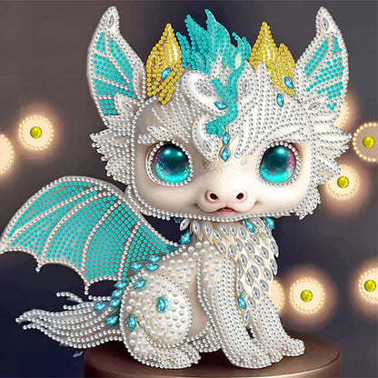 Chinese Zodiac - Dragon - Special Shaped Drill Diamond Painting 30*30CM