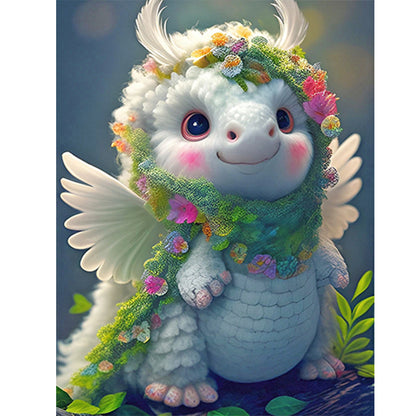 Chinese Zodiac Dragon - Full Round Drill Diamond Painting 30*40CM