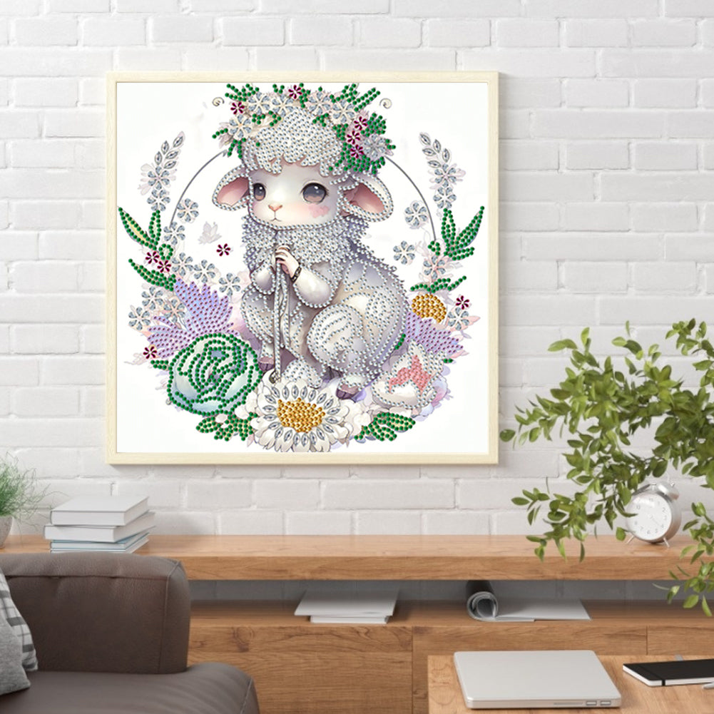 Comic Version Zodiac Animal - Special Shaped Drill Diamond Painting 30*30CM