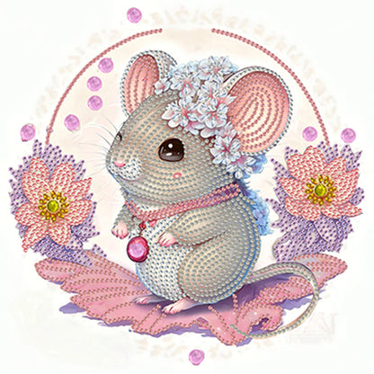 Comic Version Zodiac Animal - Special Shaped Drill Diamond Painting 30*30CM