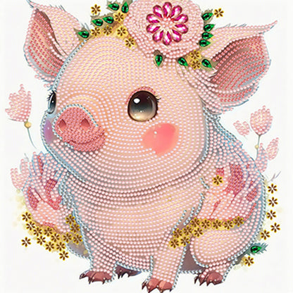 Comic Version Zodiac Animal - Special Shaped Drill Diamond Painting 30*30CM