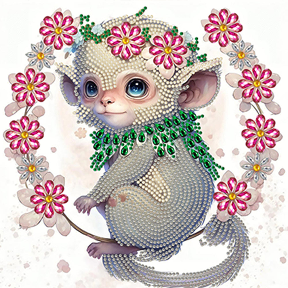 Comic Version Zodiac Animal - Special Shaped Drill Diamond Painting 30*30CM