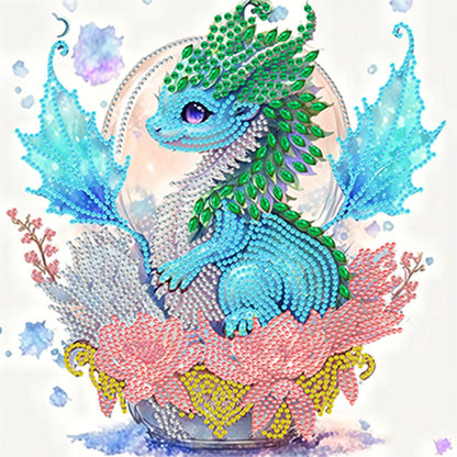 Comic Version Zodiac Animal - Special Shaped Drill Diamond Painting 30*30CM