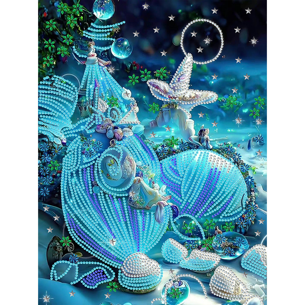 Dream Shell - Special Shaped Drill Diamond Painting 30*40CM