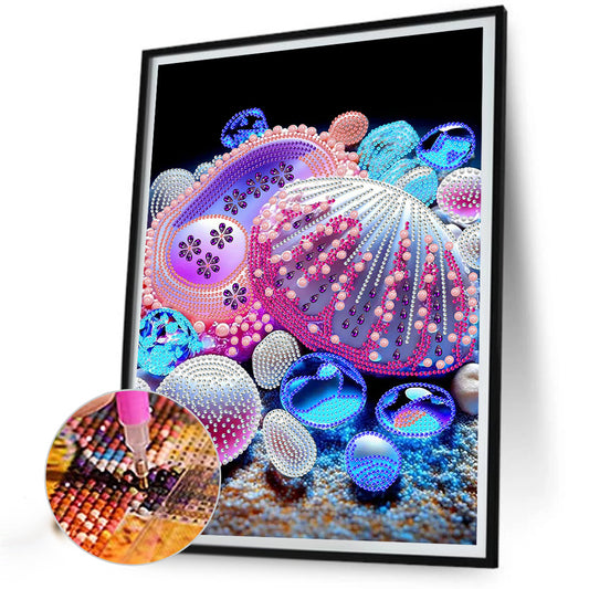 Dream Shell - Special Shaped Drill Diamond Painting 30*40CM