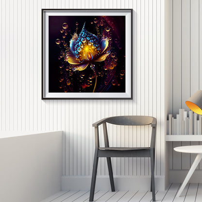 Crystal Flower - Full Round Drill Diamond Painting 30*30CM