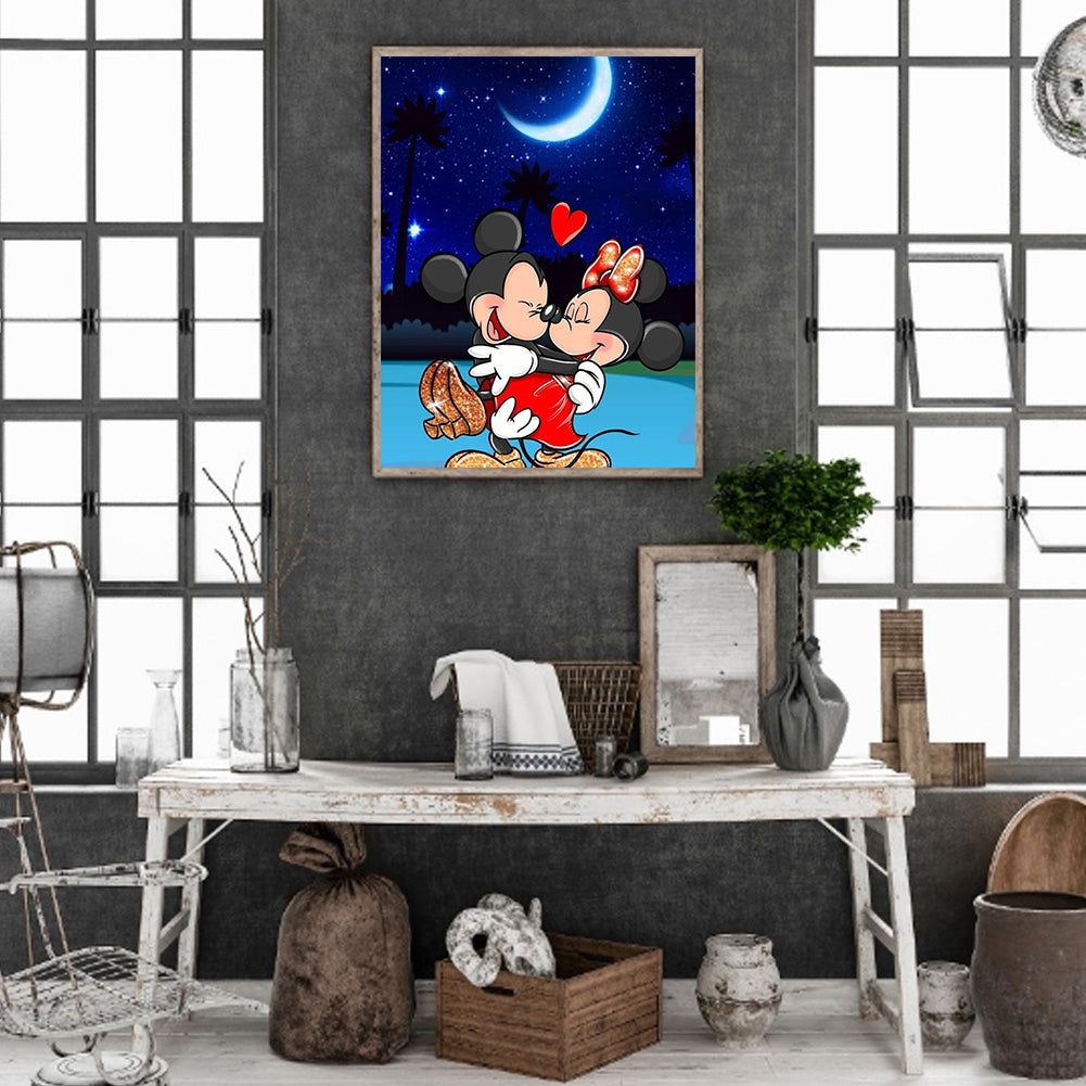 Mickey Mouse - Full Round Drill Diamond Painting 30*40CM