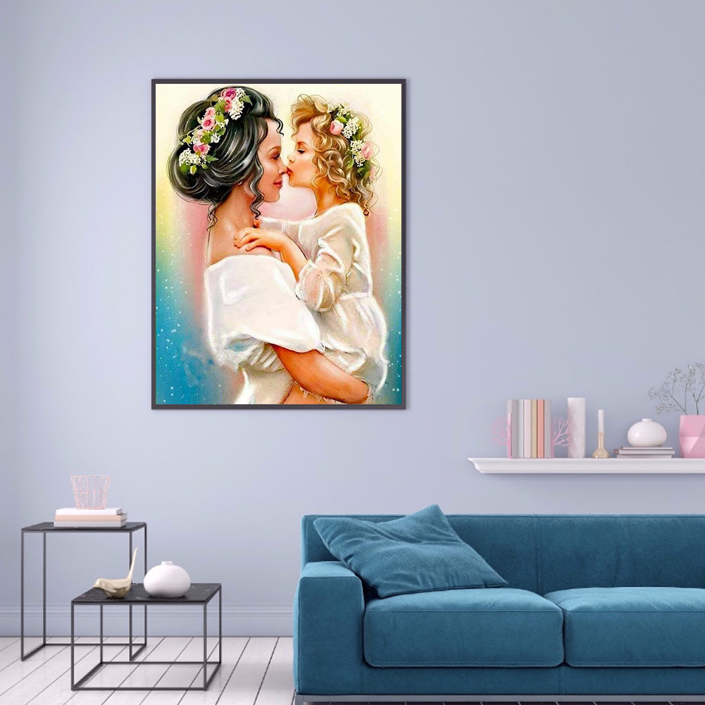 Mother'S Day - Full Round Drill Diamond Painting 30*40CM