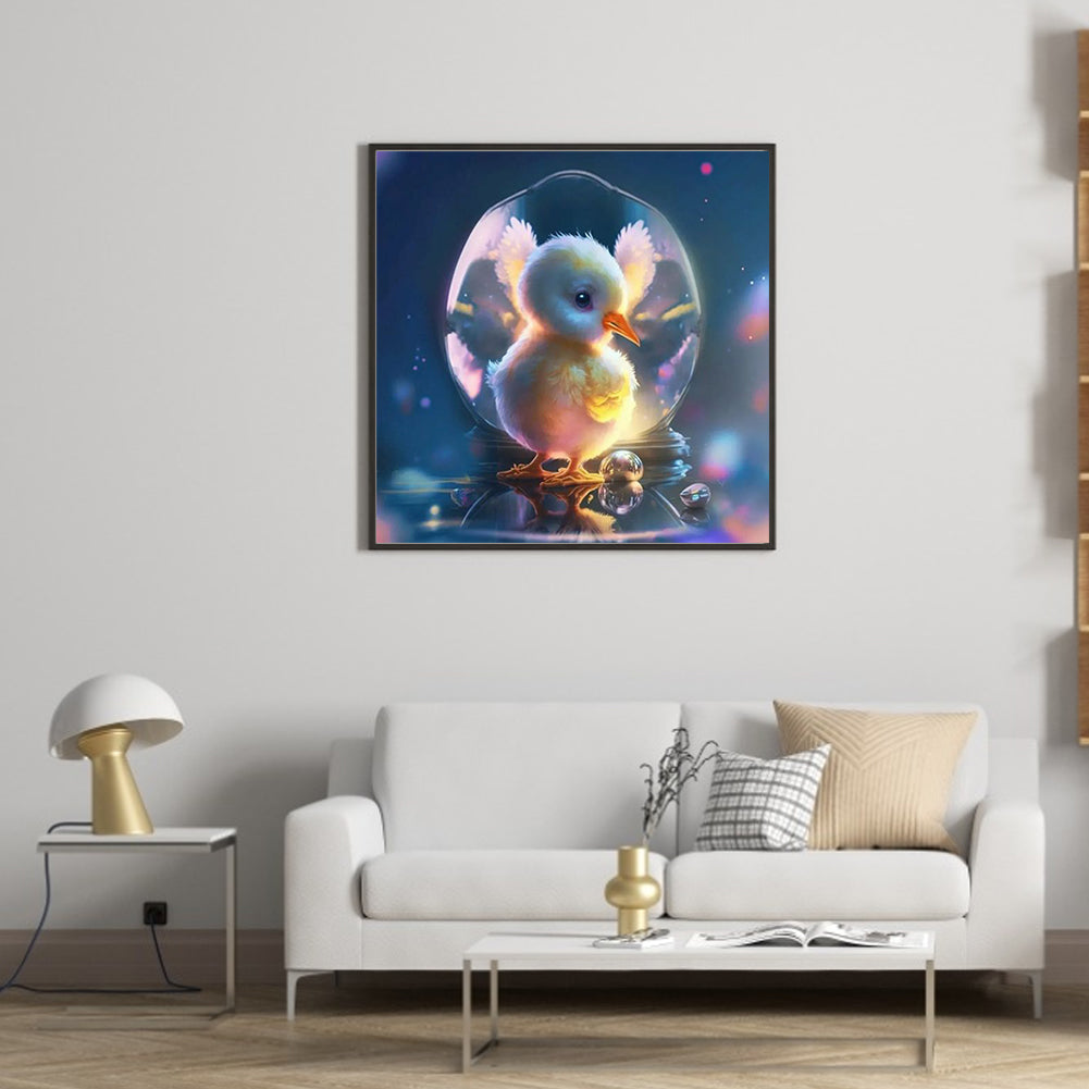 Fantasy Cartoon Chick Crystal Ball - Full Round Drill Diamond Painting 30*30CM