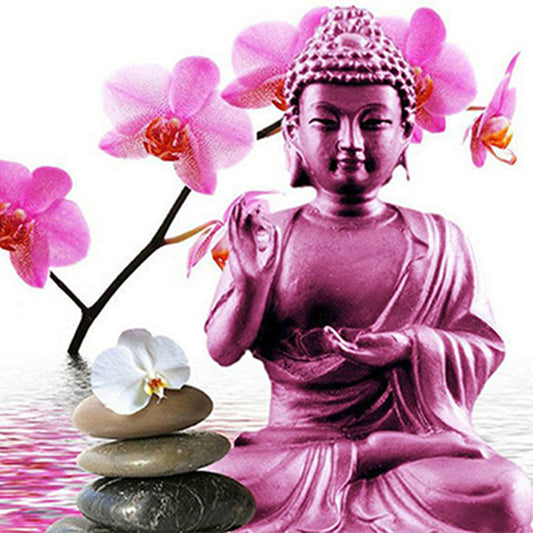 Zen Buddha Statue - Full Square Drill Diamond Painting 30*30CM