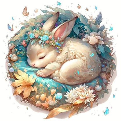 Bunny - Full Round Drill Diamond Painting 35*35CM