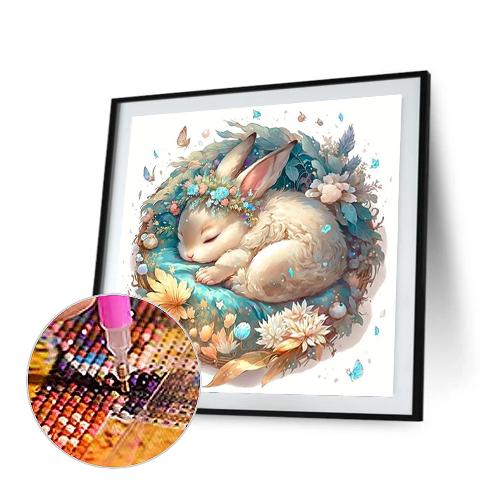 Bunny - Full Round Drill Diamond Painting 35*35CM