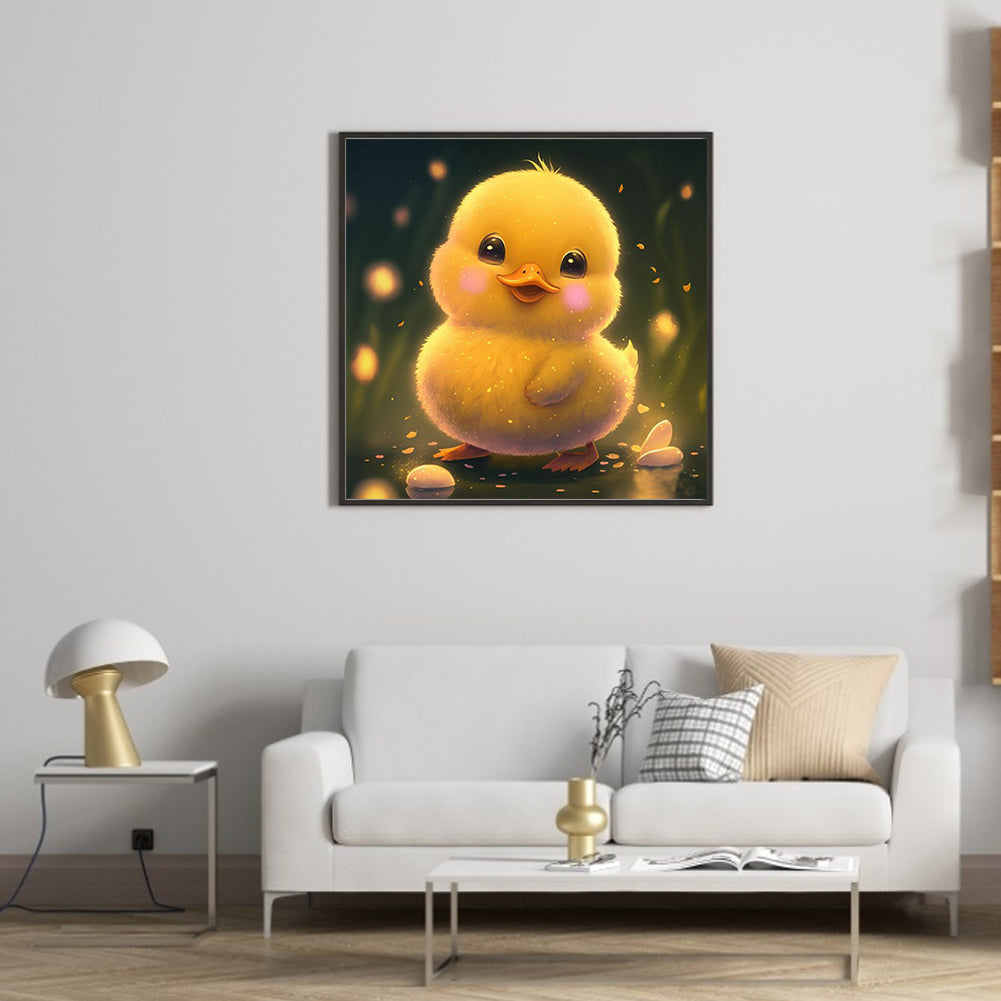 Duckling - Full Round Drill Diamond Painting 35*35CM