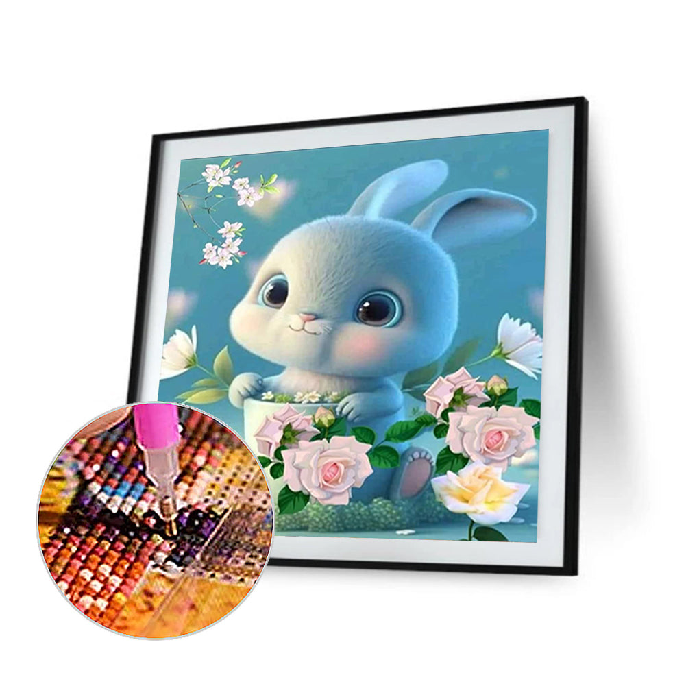 Bunny - Full Round Drill Diamond Painting 35*35CM