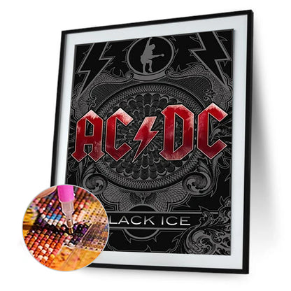 Acdc'S Music Album - Full Square Drill Diamond Painting 50*60CM