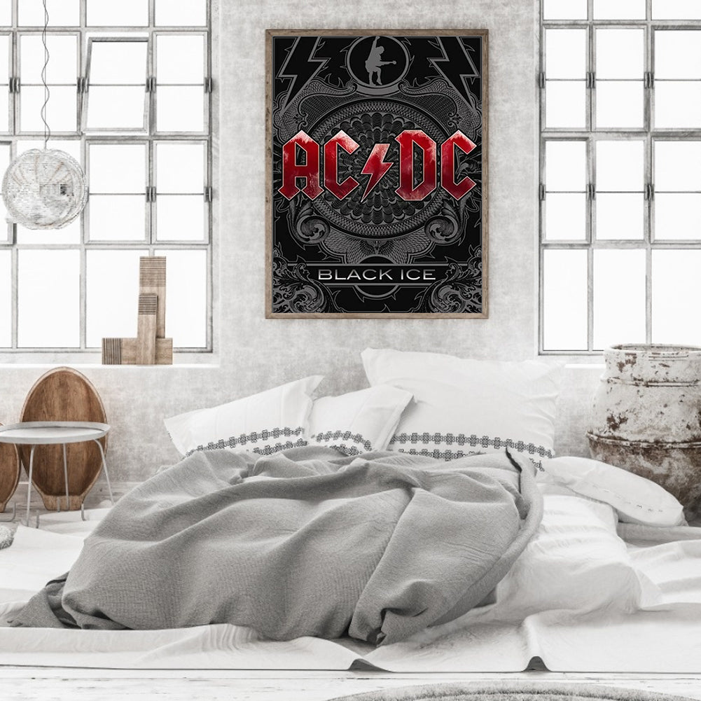 Acdc'S Music Album - Full Square Drill Diamond Painting 50*60CM