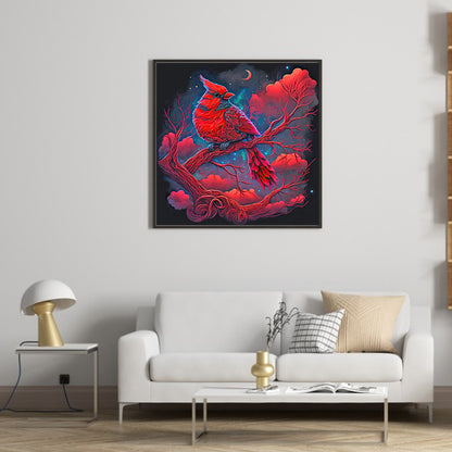 Cardinal - Full Round Drill Diamond Painting 30*30CM