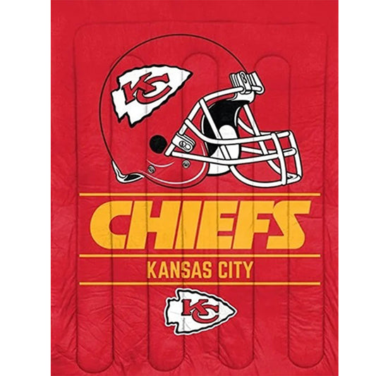 Kansas City Chiefs - Full Round Drill Diamond Painting 40*50CM