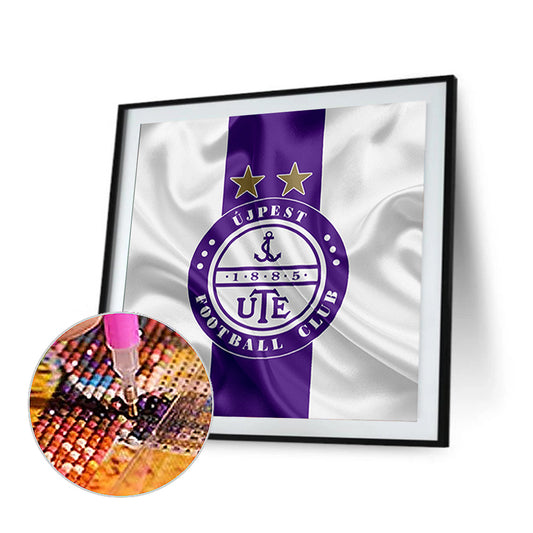Uypest Football Club - Full Round Drill Diamond Painting 50*50CM
