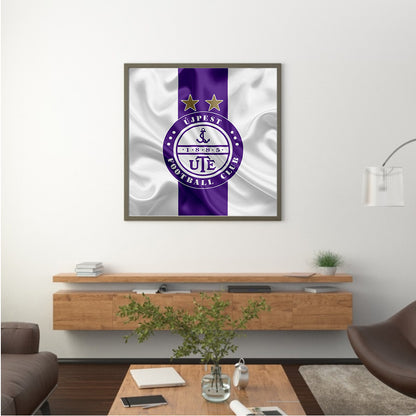 Uypest Football Club - Full Round Drill Diamond Painting 50*50CM